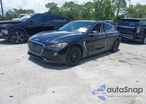 2020 Genesis G70 2.0T Rwd из США, поврежденный, VIN KMTG34LA9LU063789